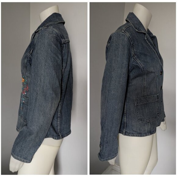 Cleo woman's jean jacket - Picture 2 of 7